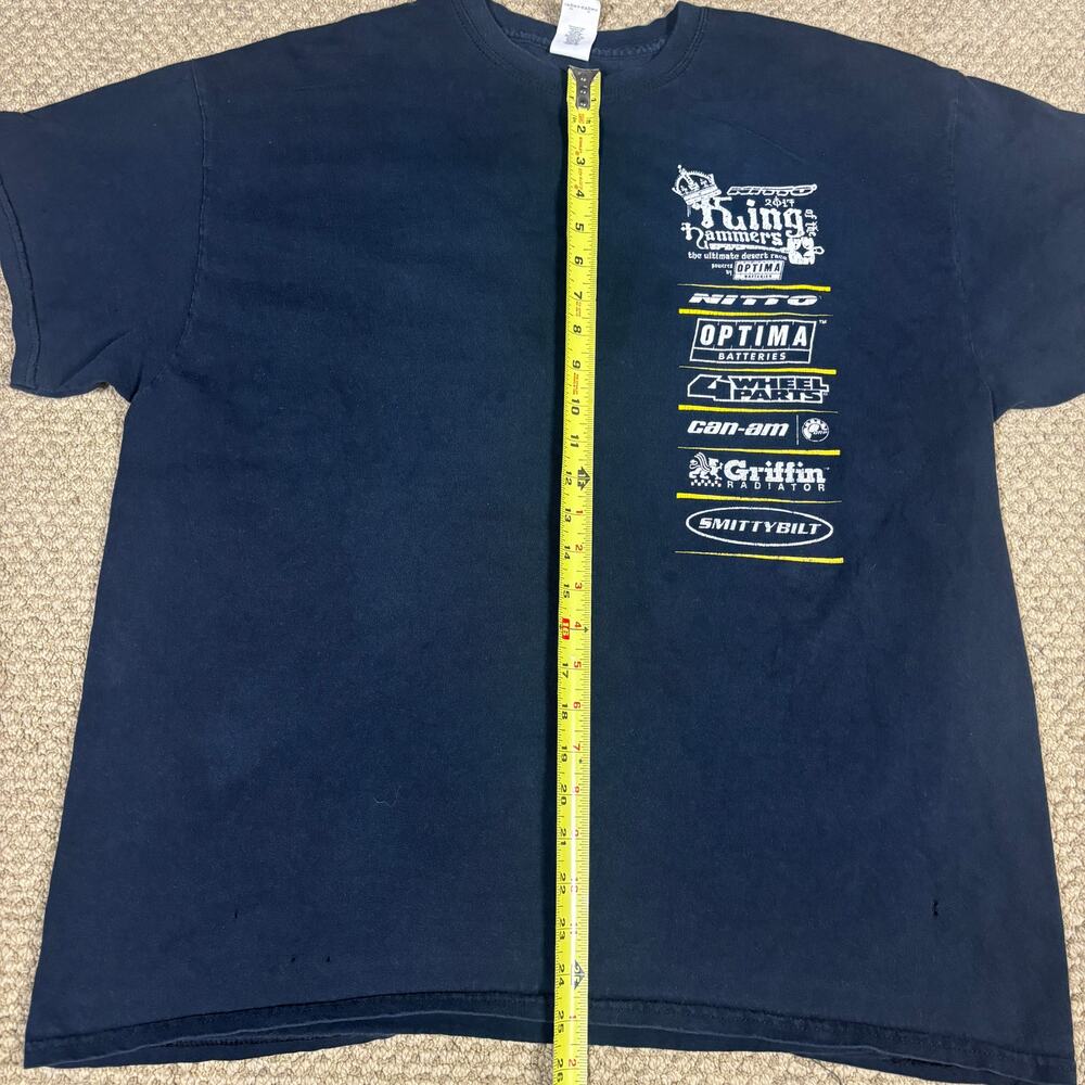 y2k style Off road racing affliction emo grunge skater style tshirt XL indie - Picture 8 of 8